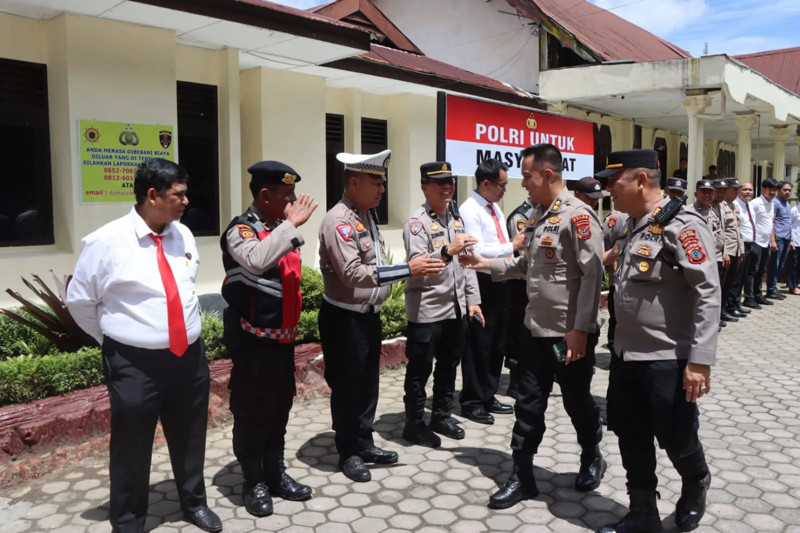 Jalani Penilaian Awal Kompolnas Awards dari Itwasda Polda Sumut, Kapolsek Berastagi Sampaikan Capaian Kinerja