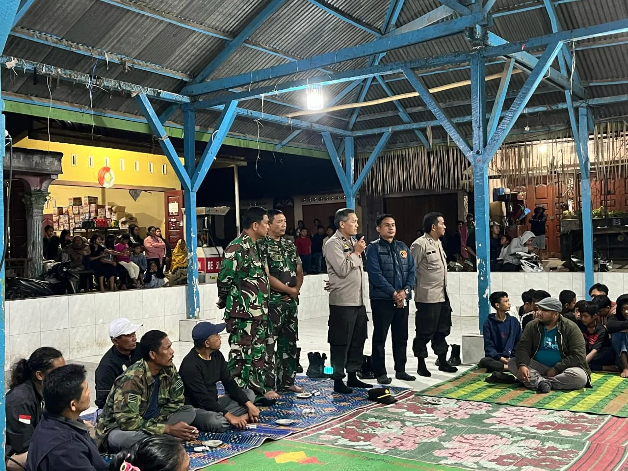 Mediasi Dua Desa Berlangsung Kondusif, Polsek Munte Pastikan Situasi Aman