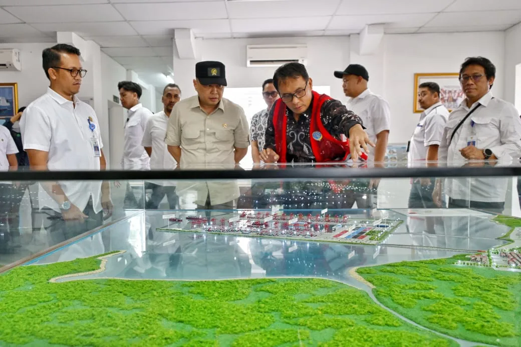 Menhub Dudy Pastikan Progres Pembangunan Car Terminal dan Container Terminal di Pelabuhan Patimban Berjalan Lancar
