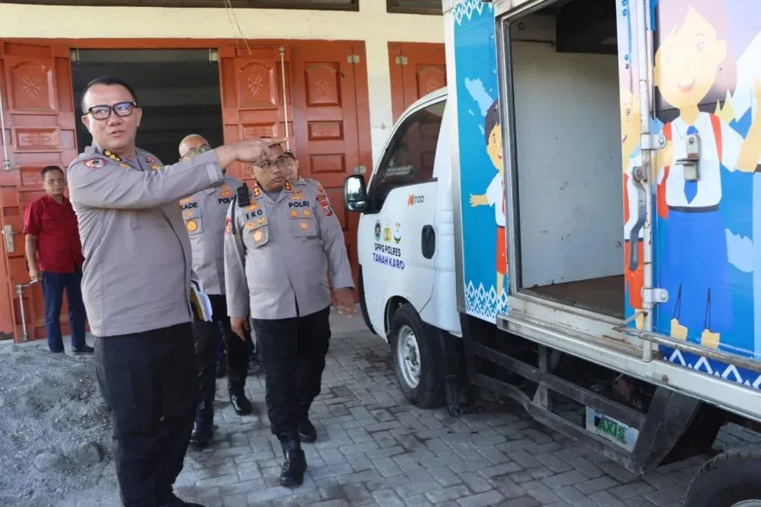 Tim Itwasum Polri Cek Kesiapan Satwil Polres Tanah Karo Siap Sukseskan Program Makan Gratis