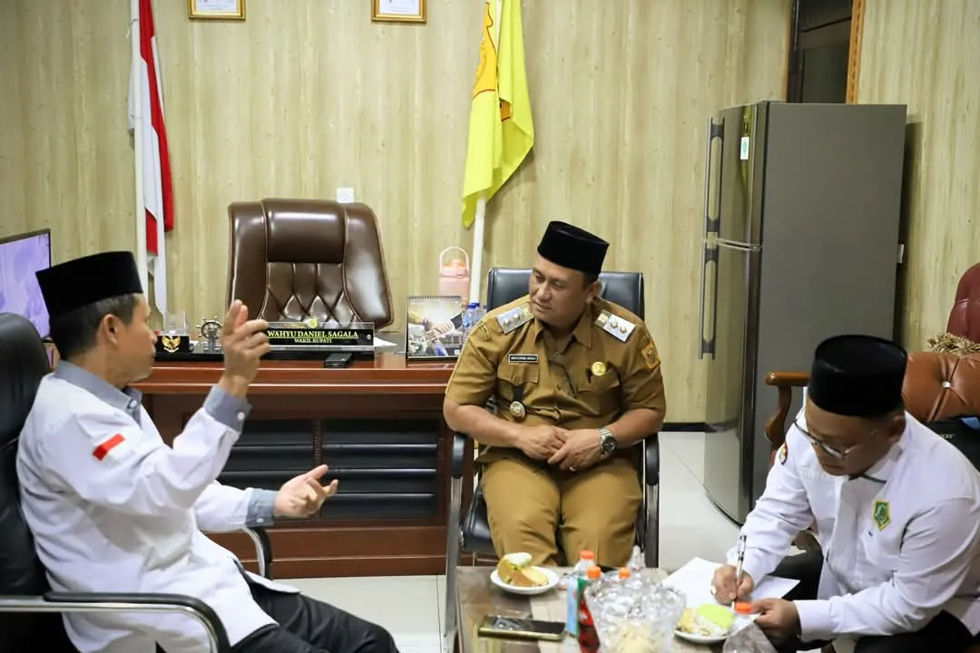 Wakil Bupati Dairi Terima Audensi LPTQ Dairi terkait Pelaksanaan MTQ