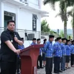 Pimpin Upacara Hari Kesadaran Nasional, Bupati Samosir Ingatkan Disiplin Pegawai