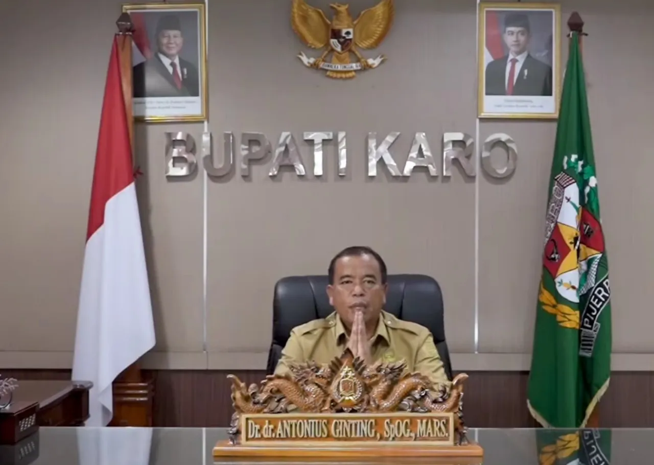 Bupati Karo Ucapkan Selamat Hari Raya Paskah