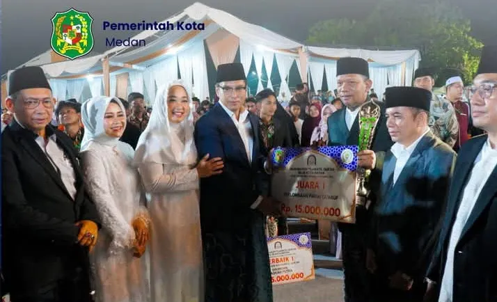 Wali Kota Medan Tutup MTQ ke-58, Kecamatan Medan Selayang Juara Umum