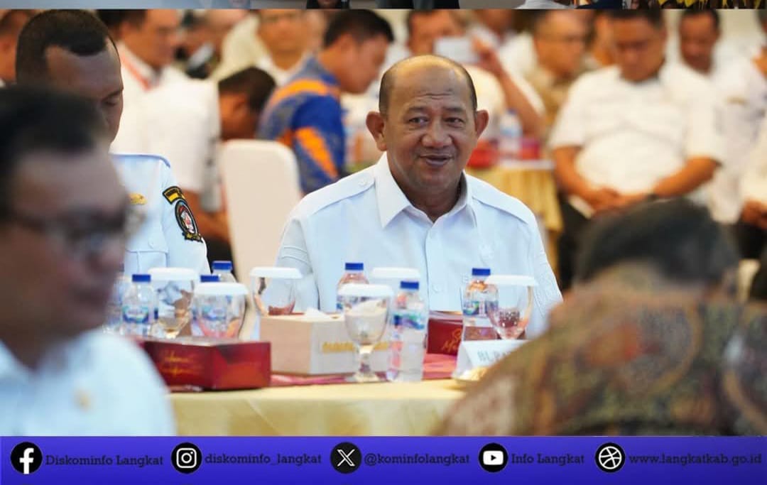 Bupat Langkat Hadiri Rapat Koodinasi Pengelolaan Pertanahan Dan Tata ruang