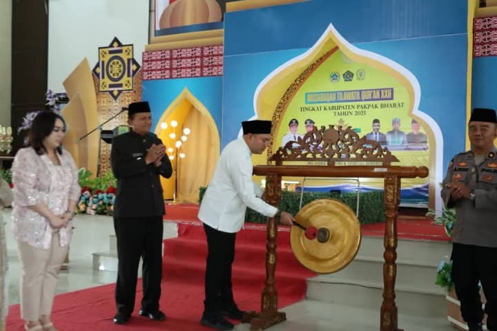 Bupati Pakpak Bharat Buka MTQ ke-22