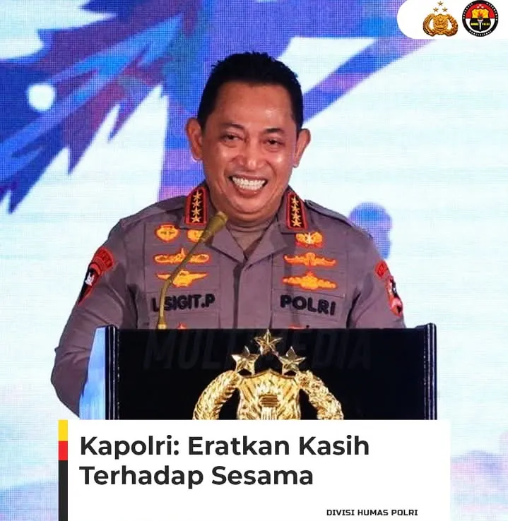 Kapolri Ucapkan Selamat Hari Kenaikan Yesus Kristus, Ajak Masyarakat Mempererat Kasih