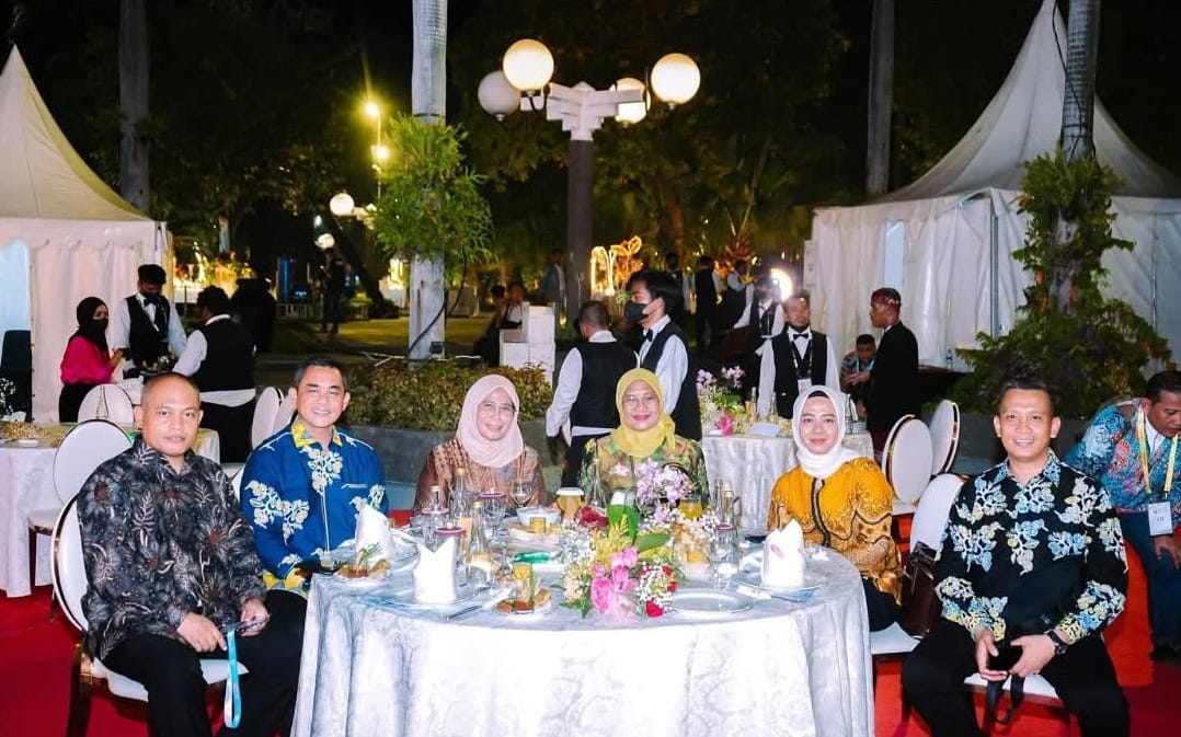 Ketua TP PKK Kota Binjai Hadiri Gala Dinner Munas VII APEKSI di Surabaya