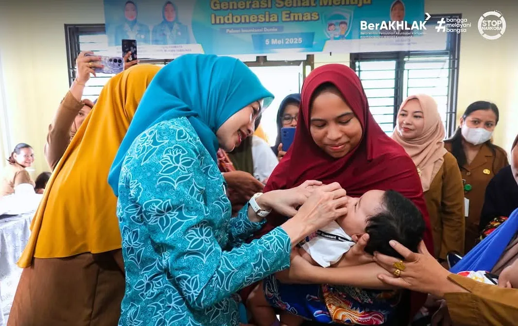 Ketua TP PKK Kota Tebingtinggi Ikuti Launching PID 2025 Serentak Se-Sumut Secara Virtual