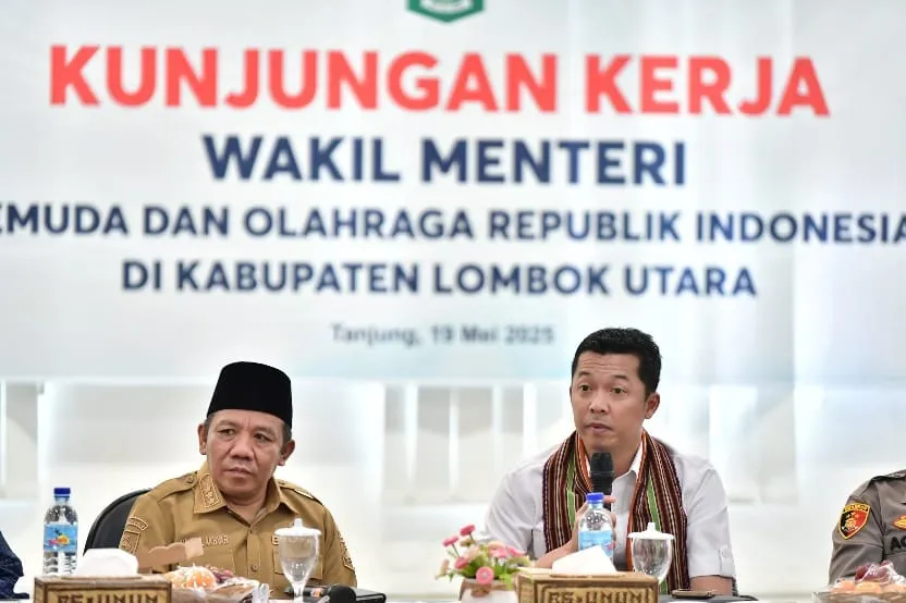 Bupati Lombok Utara Siap Kembangkan Sektor Kepemudaan dan Sport Tourism