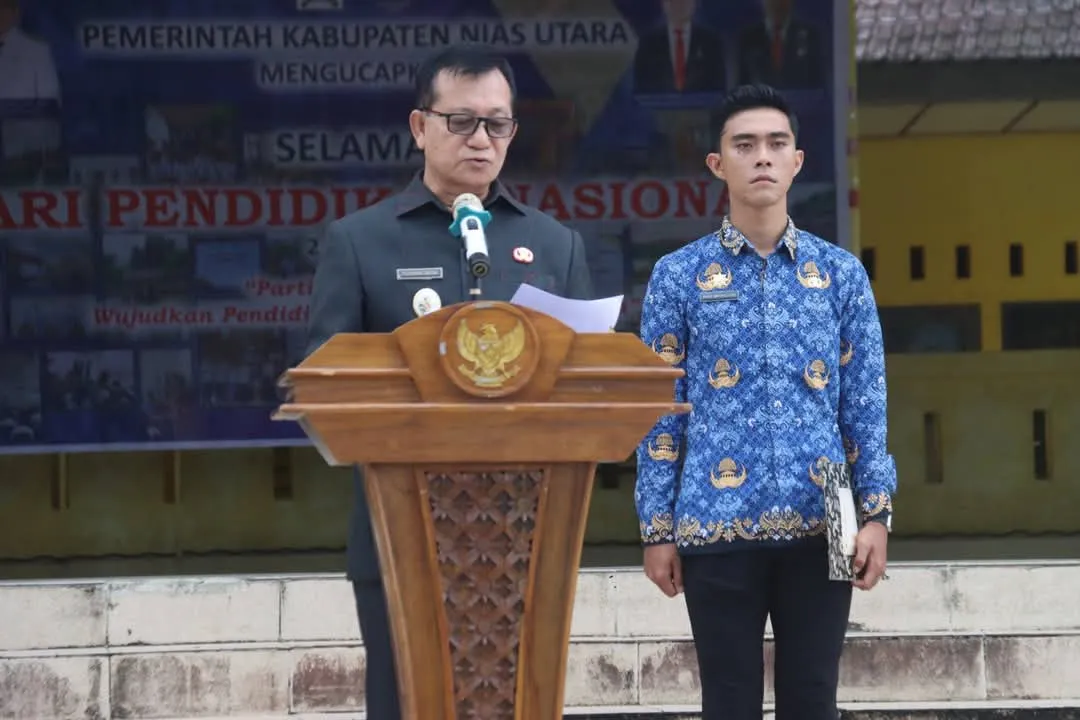 Pemkab Nias Utara Melaksanakan Peringatan Hardiknas