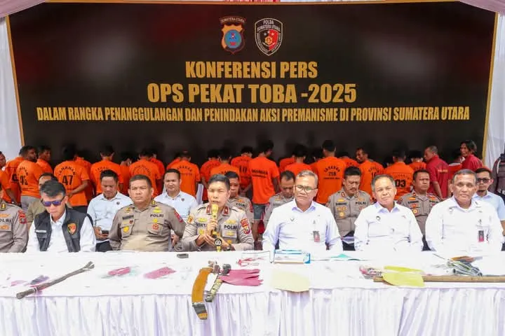 Polda Sumut Ringkus 1.130 Pelaku Premanisme, Tak Ada Ruang Bagi Premanisme Berkedok Ormas