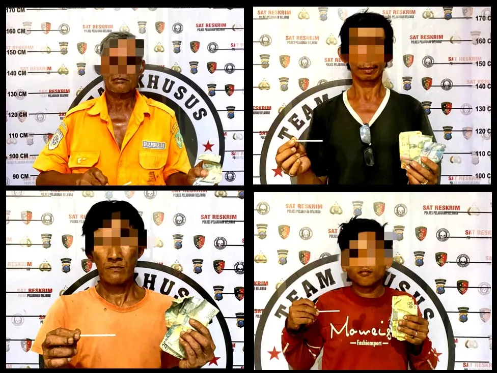 Polres Belawan Tangkap Empat Pelaku Pungli