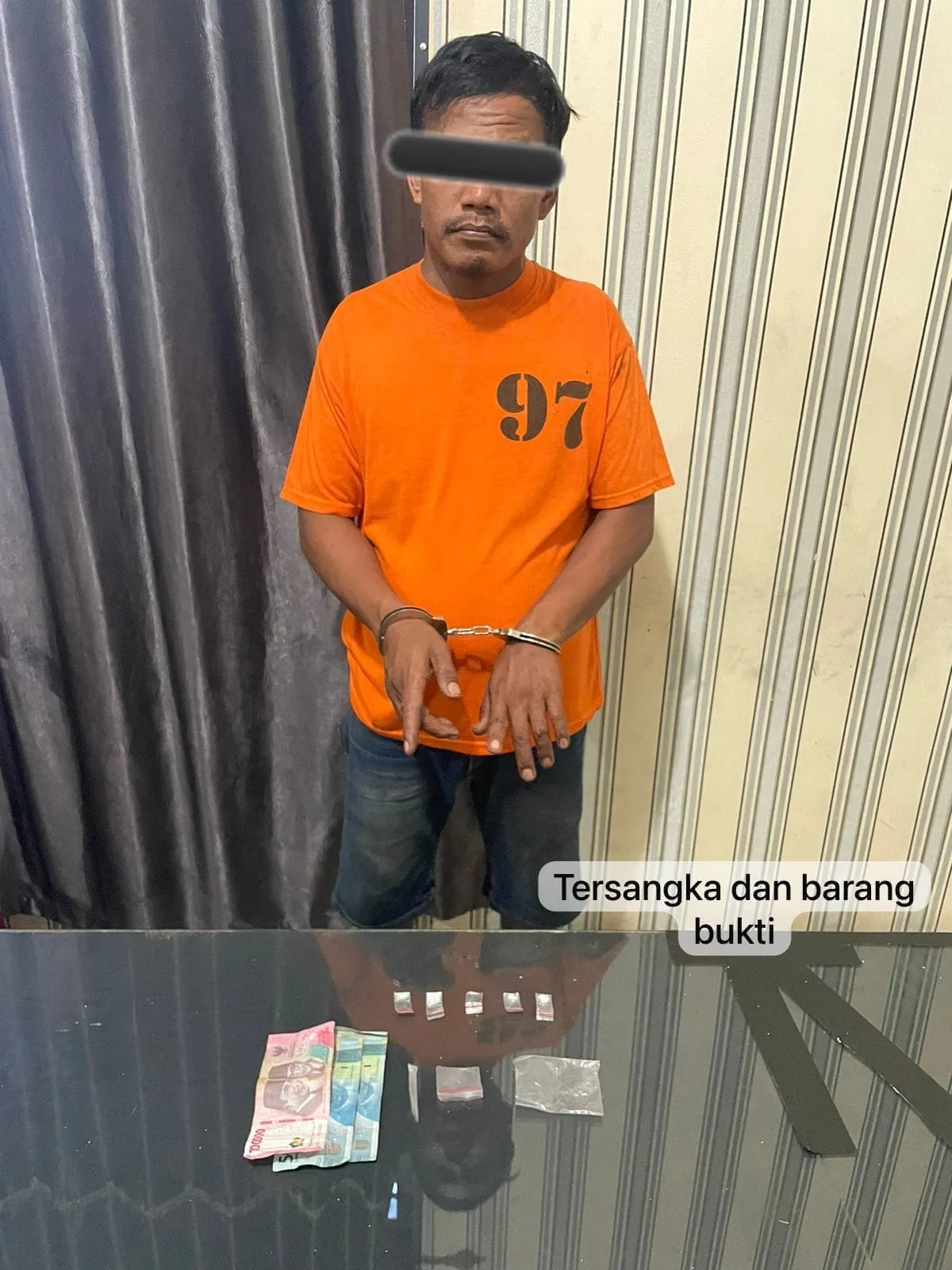 Polres Tanah Karo Ringkus Pengedar Shabu di Tigabinanga