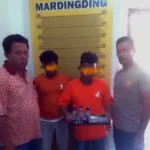 Polsek Mardingding Ringkus 4 Orang Pemilik dan Penjual Sabu di Lau Mulgab Karo