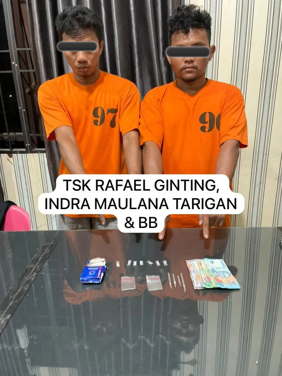 Polsek Mardinding Ringkus Dua Petani Terkait Narkotika