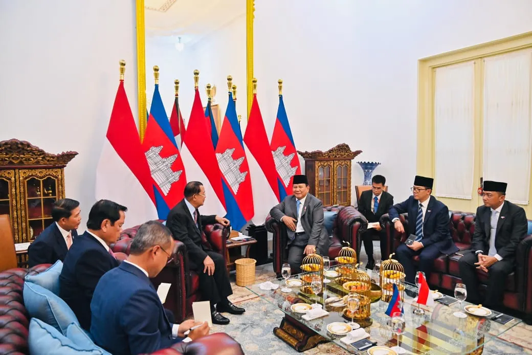 Presiden Prabowo dan Presiden Senat Kamboja Tegaskan Komitmen Bersama Jaga Stabilitas Kawasan