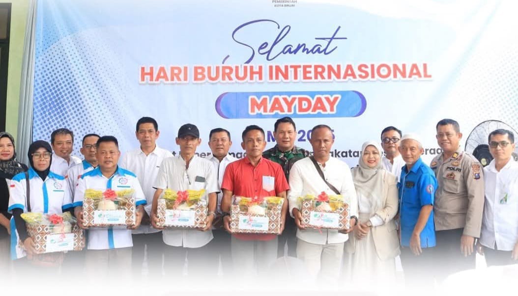 Peringatan Hari Buruh Internasional, Pemko Binjai Gelar Silaturahmi dengan Serikat Buruh