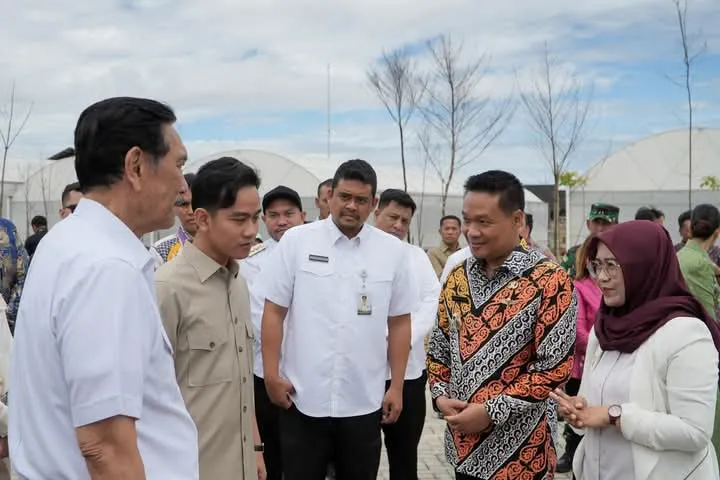 Wakil Presiden Gibran Rakabuming Tinjau TSTH2 di Humbahas