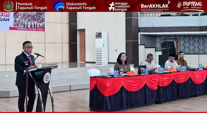 Bupati Tapteng : Pembentukan Koperasi Desa Merah Putih, Upaya Meningkatkan Perekonomian Masyarakat
