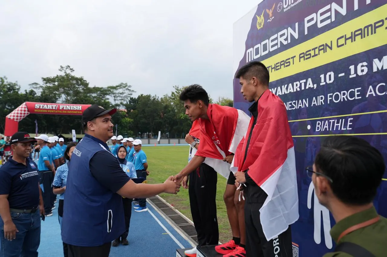 Menpora Dito Beri Selamat, Graha Rizky dan Salsabila Raih Medali Emas di MPSEA
