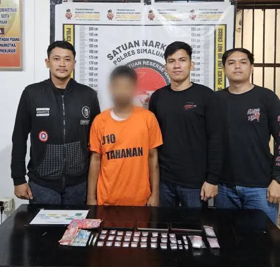 Sat Narkoba Polres Simalungun Ungkap Jaringan Bandar Sabu 37,38 Gram, 2 Pelaku Diringkus