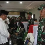 Panglima TNI Hadiri Upacara Pelepasan Jenazah Prajurit Korban Ledakan Munisi