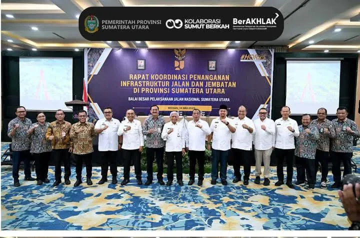 Pemprov Sumut Ajak Semua Pihak Berkolaborasi Tangani Jalan di Sumut