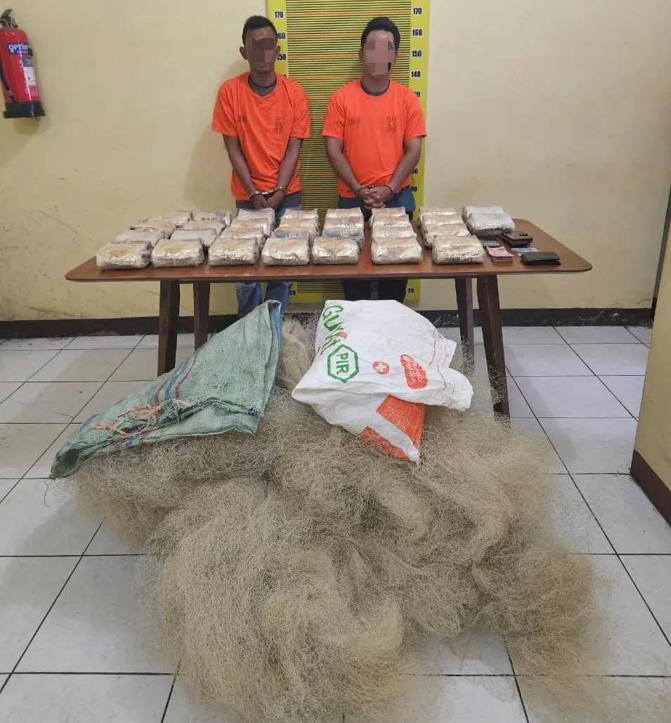 Polda Sumut Ringkus Abang Adik Terkait Narkoba, 9 Kg Sabu Disita