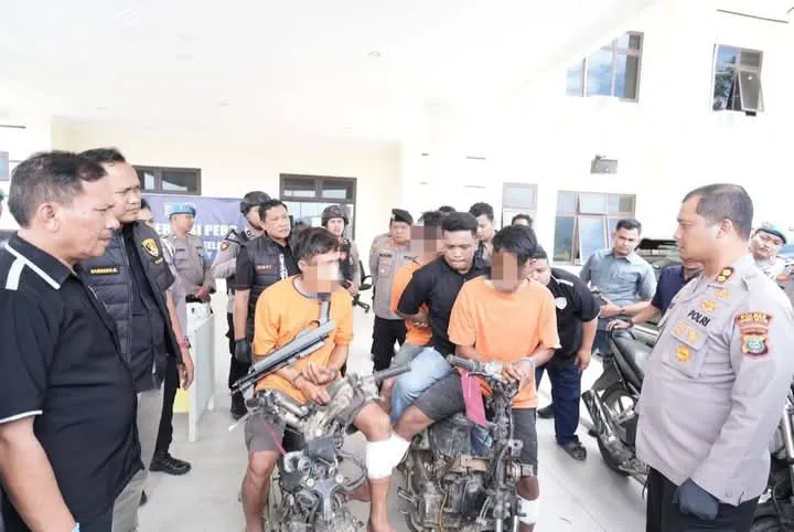 Polres Tapsel Ringkus Tiga Tersangka Kasus Pembunuhan, Seorang DPO