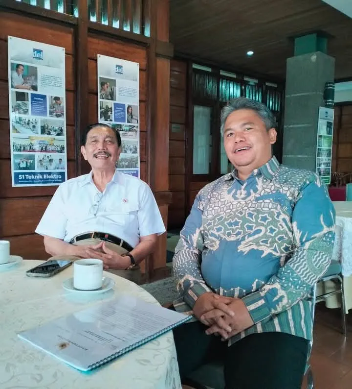 Wakil Bupati Sampaikan ke Luhut, Pemkab Taput akan Merevitalisasi Objek Wisata Salib Kasih