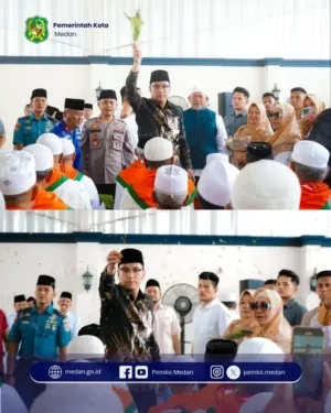 Wali Kota Medan Tepung Tawari 85 Calon Jamah Haji