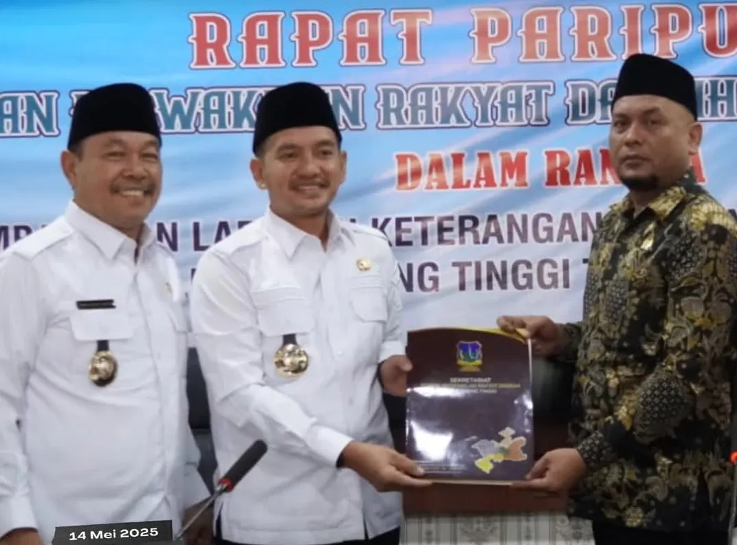 Wali Kota Tebing Tinggi Terima Rekomendasi DPRD Atas LKPJ TA 2024 Untuk Perbaikan
