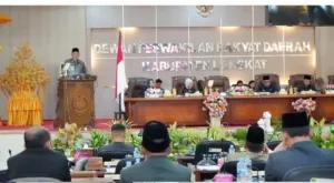 Mendorong Pembangunan Daerah, Bupati Langkat Ikuti Rapat Paripurna Pokir DPRD Sidang II Tahun ke-1 Anggaran 2025