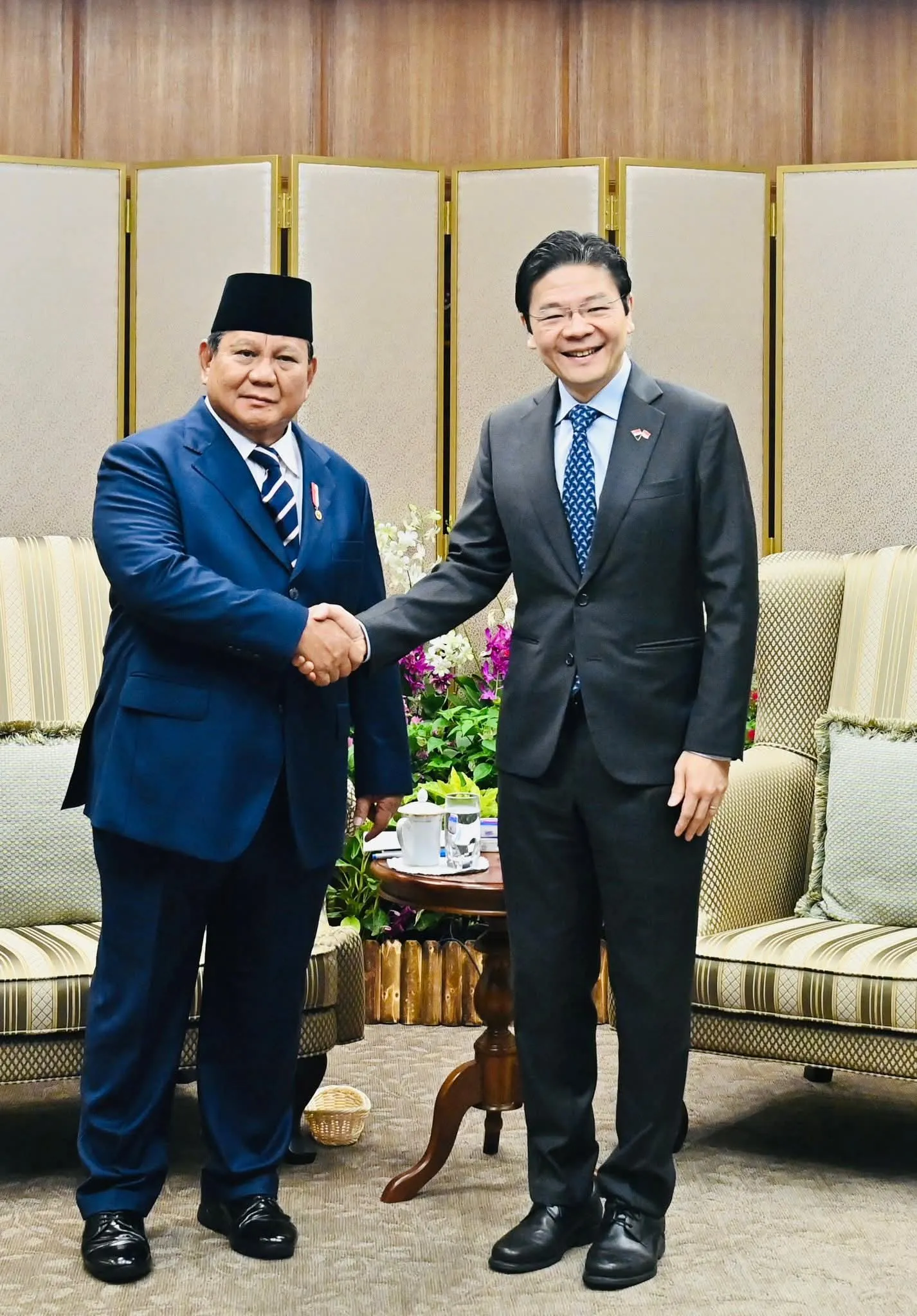 Presiden Prabowo Melakukan Kunjangan Kenegaraan ke Singapura