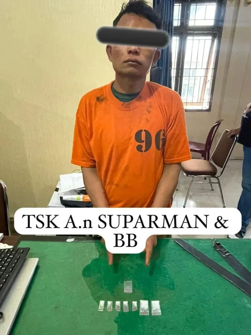 Edarkan Sabu, Pria Asal Padang Ditangkap di Tiga Panah