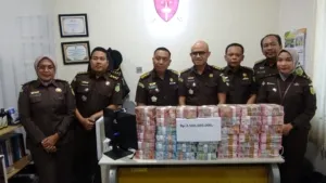 Kejati Sumut Terima Pengembalian Kerugian Negara Rp3,5 M Terkait Dugaan Korupsi Dana Desa Kota Padangsidimpuan