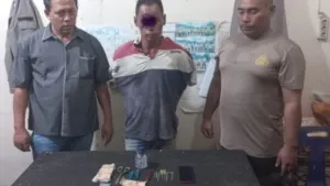 Saat Asik Konsumsi Sabu, Polsek Mardingding Amankan 1 Pelaku dan 4 orang Kabur