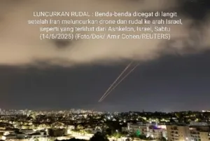 Israel Serang Iran,  78 Orang Termasuk 20 Komandan Senior Iran Tewas dan 329 Luka-Luka
