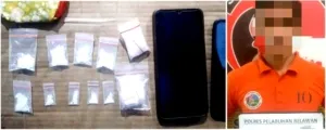 Polres Belawan Ringkus Pengedar Sabu di Martubung
