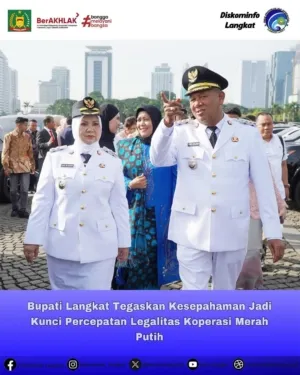 Bupati Langkat Tegaskan Kesepahaman Jadi Kunci Percepatan Legalitas Koperasi Merah Putih