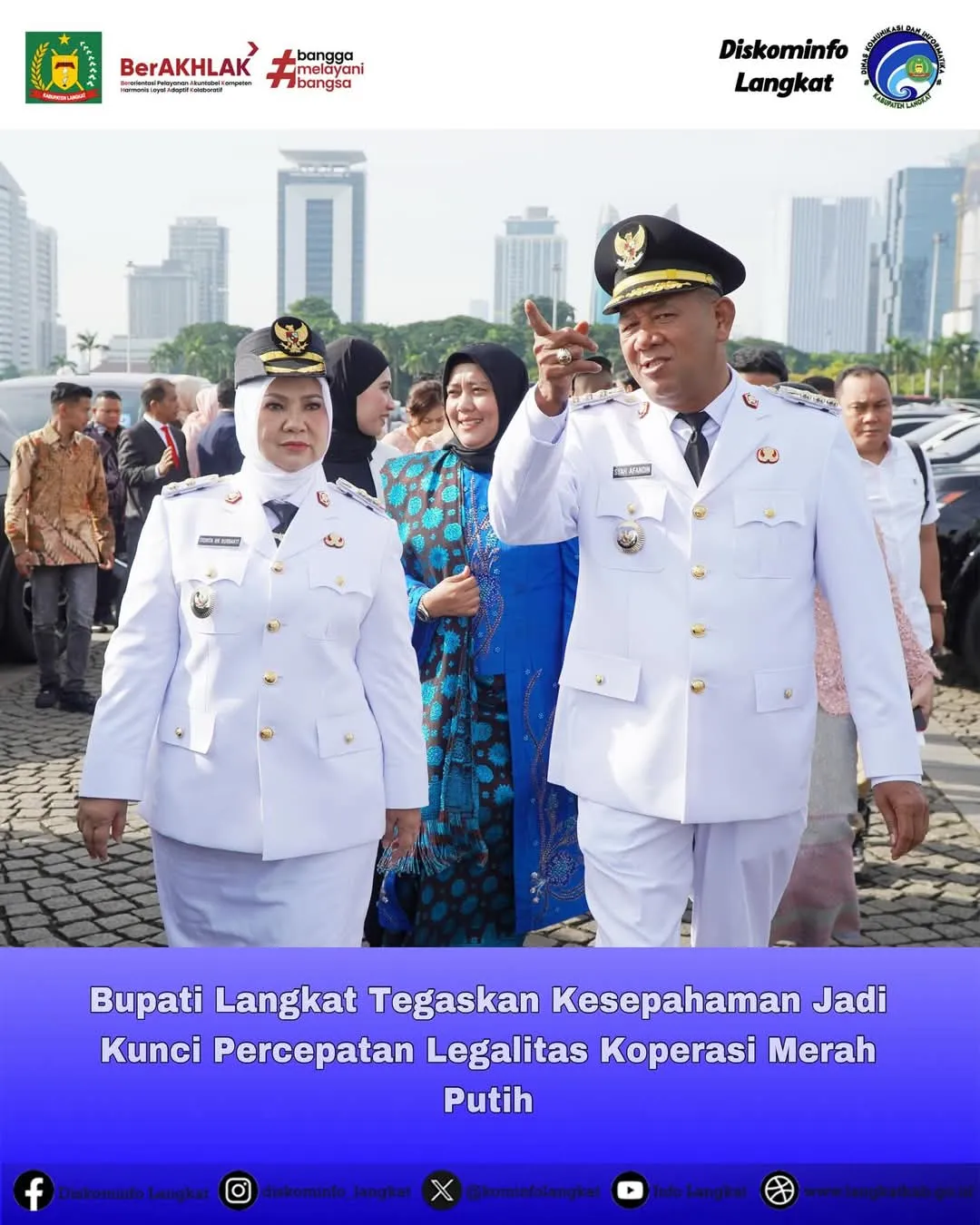 Bupati Langkat Tegaskan Kesepahaman Jadi Kunci Percepatan Legalitas Koperasi Merah Putih