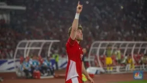 Timnas Garuda Tekuk China 1-0, Harapan Lolos ke Piala Dunia Terbuka