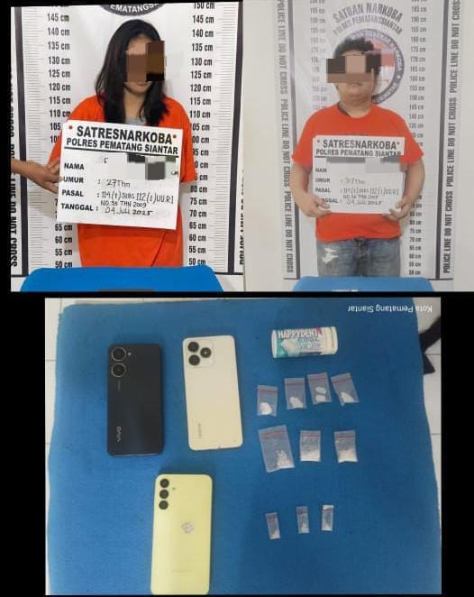 Polisi Amankan Dua Wanita Cantik Tersangka Pemilik Sabu