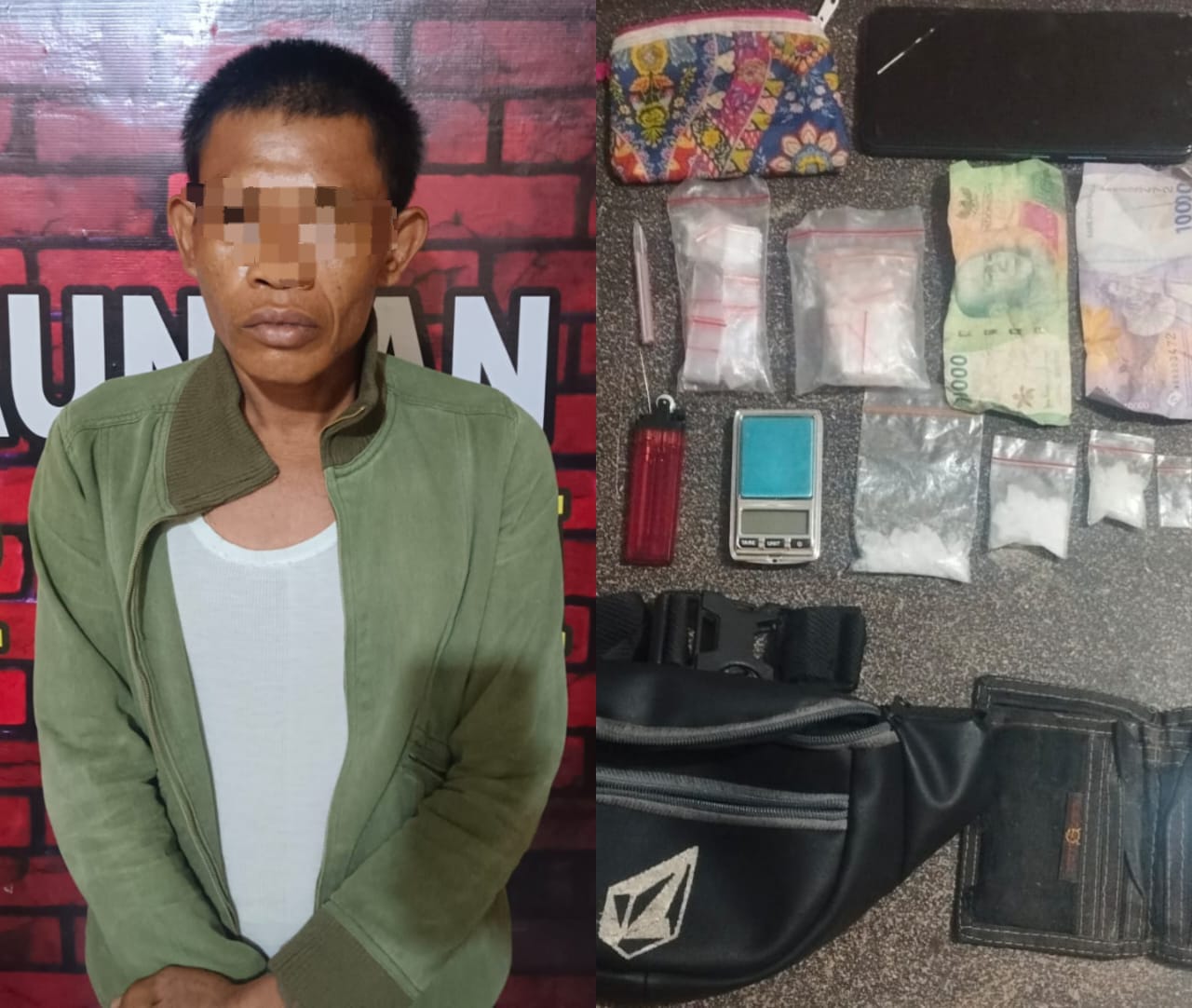 Polsek Perbaungan Ringkus Pengedar Sabu