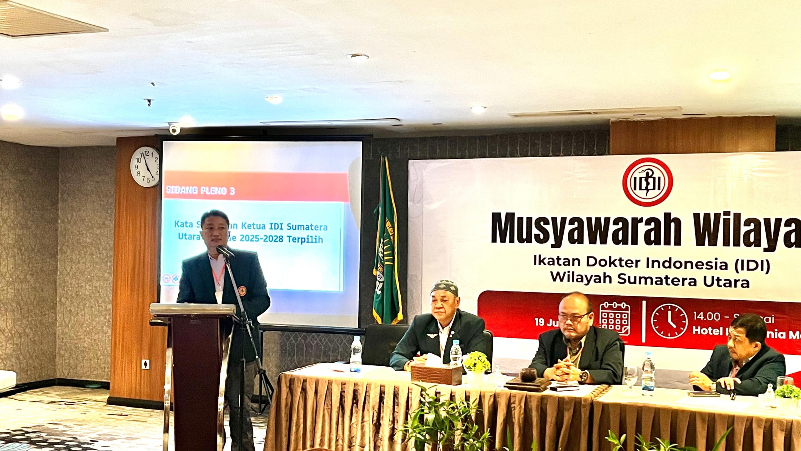 Ery Suhaymi Terpilih Sebagai Ketua IDI Sumut 2025-2028