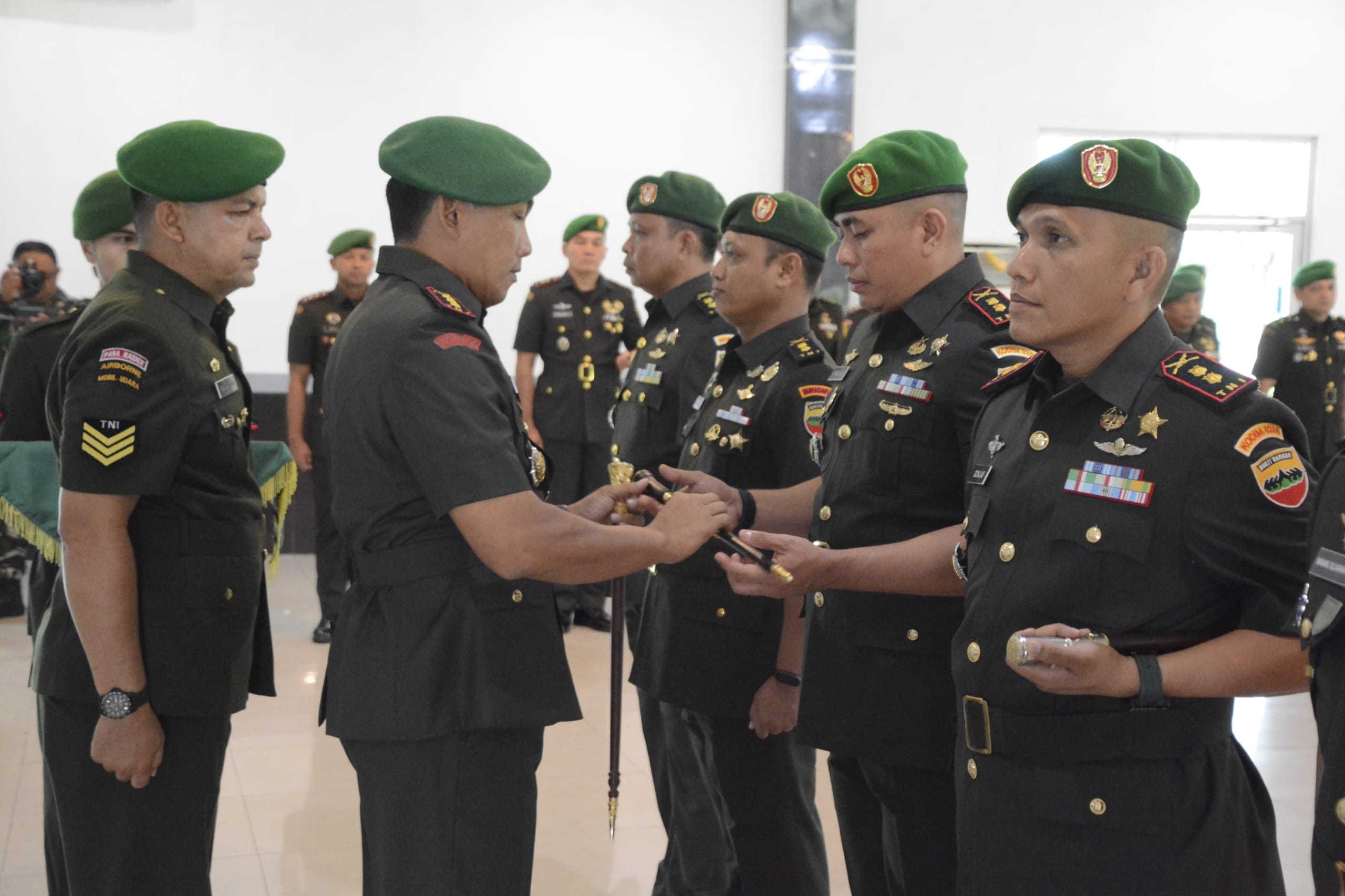 Letkol Inf Robert B Panjaitan Jabat Dandim 0205/TK