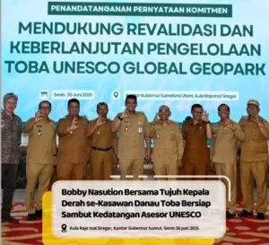Jelang Revalidasi Toba Caldera Unesco Global Park, Bupati Samosir Dukung Geosite yang Masih Terjaga dan Terawat