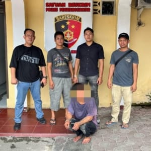 Korban Dianiaya Pakai Sabit, Pelaku Ditangkap Polisi di Pasar Horas