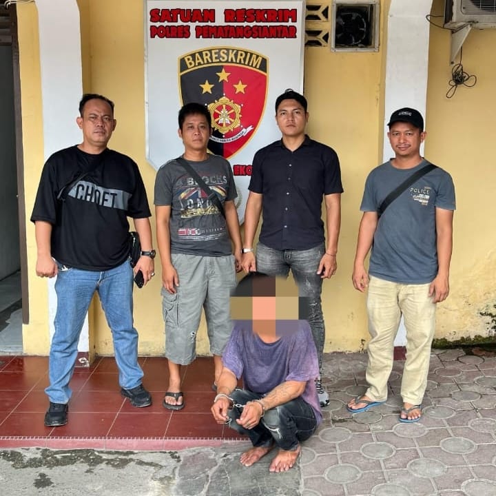 Korban Dianiaya Pakai Sabit, Pelaku Ditangkap Polisi di Pasar Horas